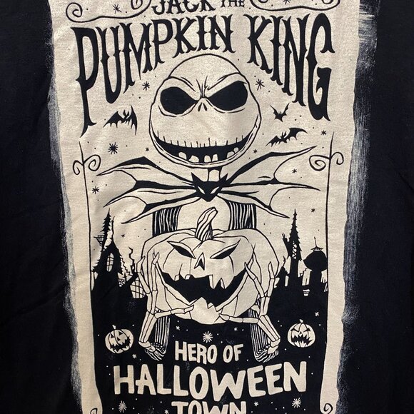 The Nightmare Before Christmas Jack Skellington Pumpkin King T-Shirt Small - Picture 2 of 4